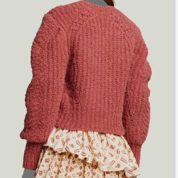 NWT Ulla Johnson Heather Pullover Alpaca Sweater - Picture 4 of 12